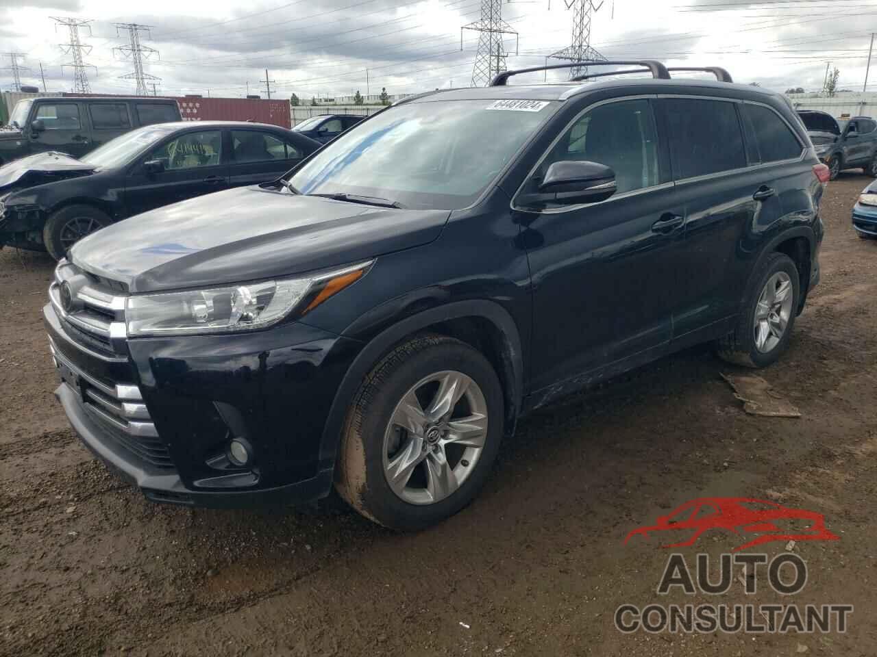 TOYOTA HIGHLANDER 2018 - 5TDDZRFH9JS841595