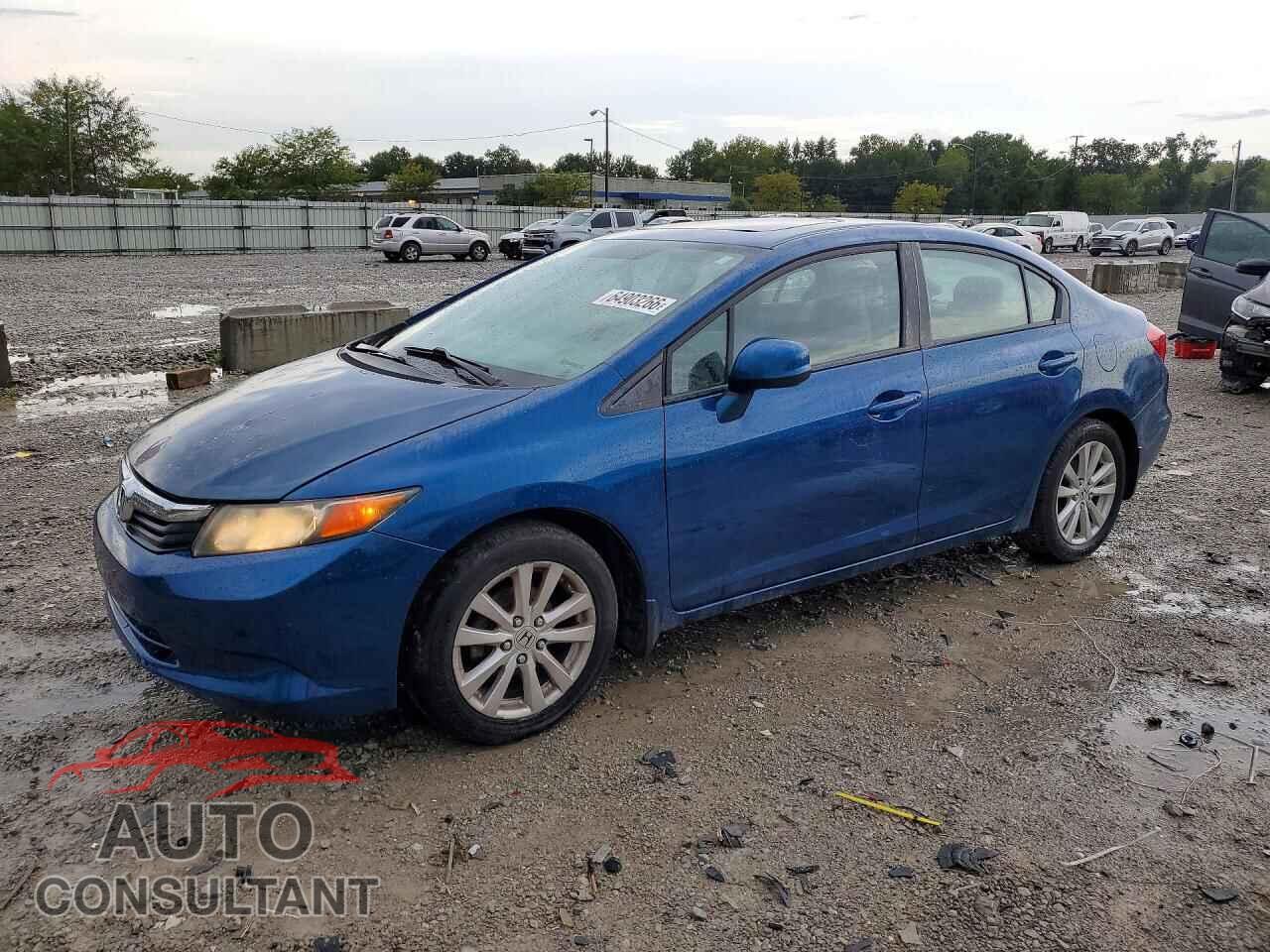 HONDA CIVIC 2012 - 19XFB2F89CE016433