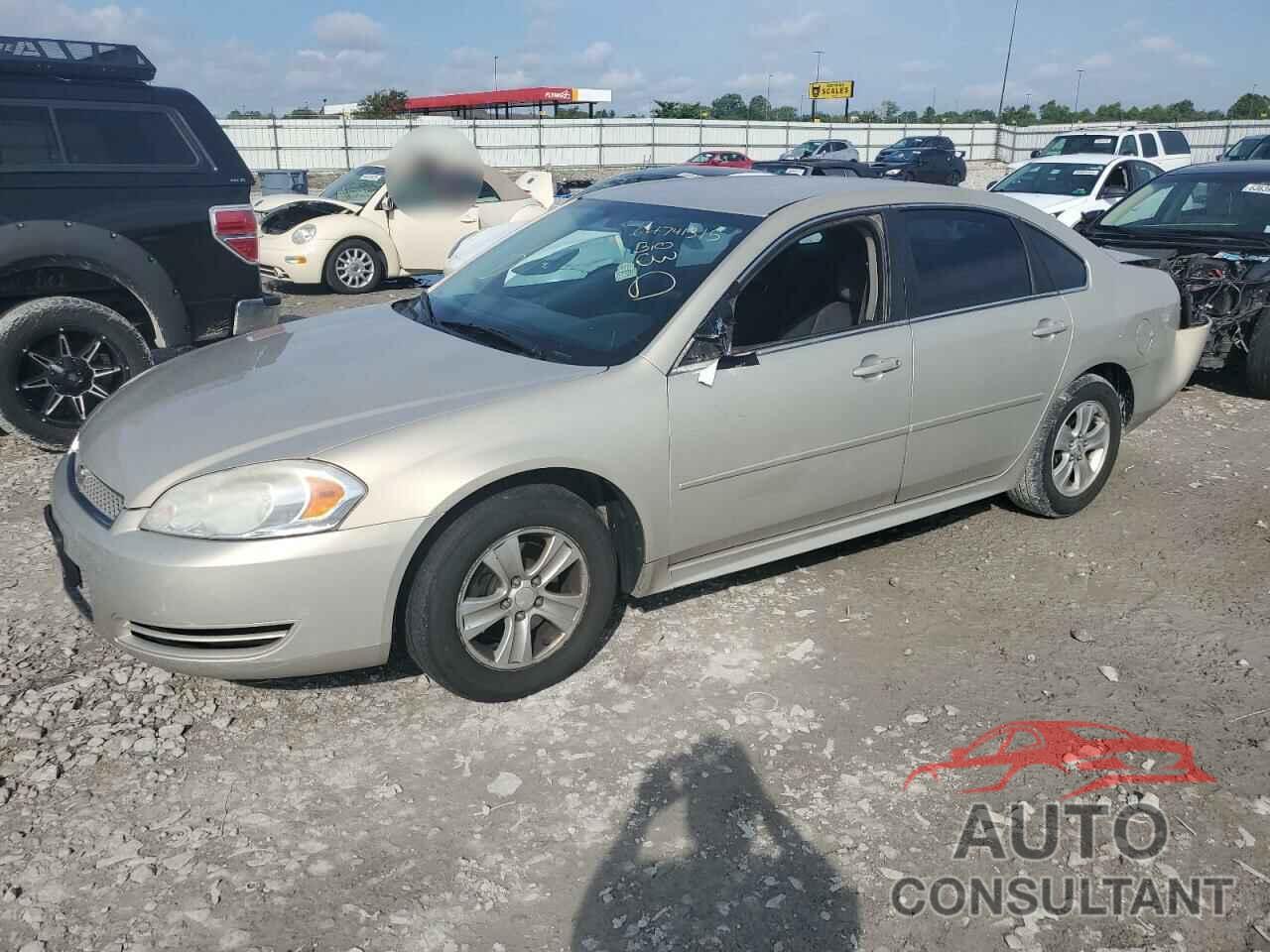 CHEVROLET IMPALA 2012 - 2G1WF5E33C1272133