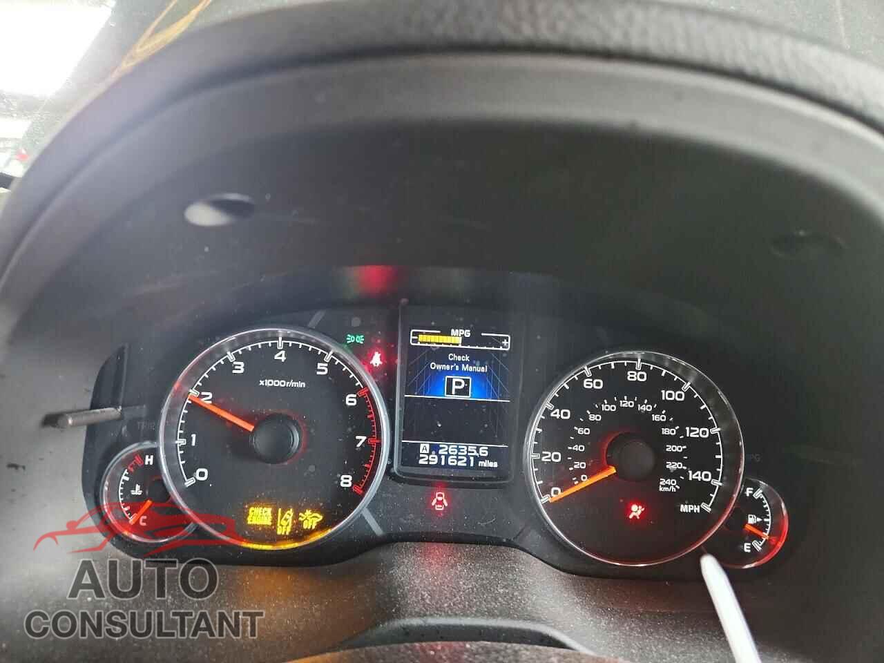 SUBARU OUTBACK 2014 - 4S4BRBPC1E3312985