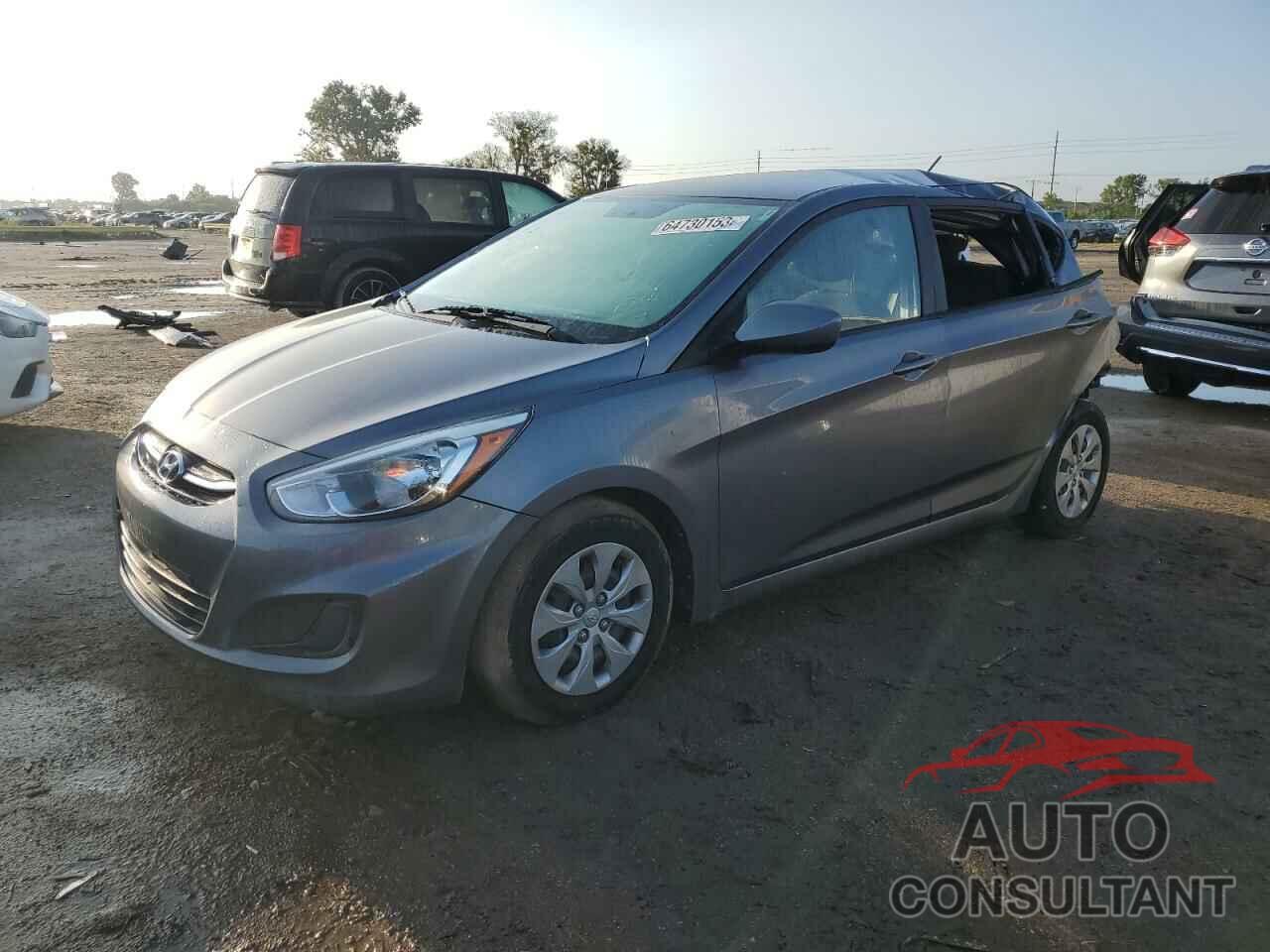 HYUNDAI ACCENT 2017 - KMHCT5AE3HU306945