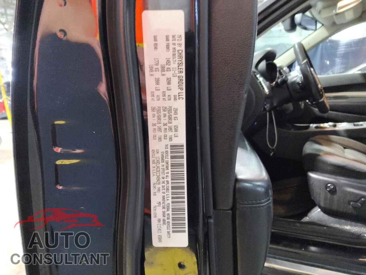 DODGE DURANGO 2014 - 1C4RDJAG3EC349429