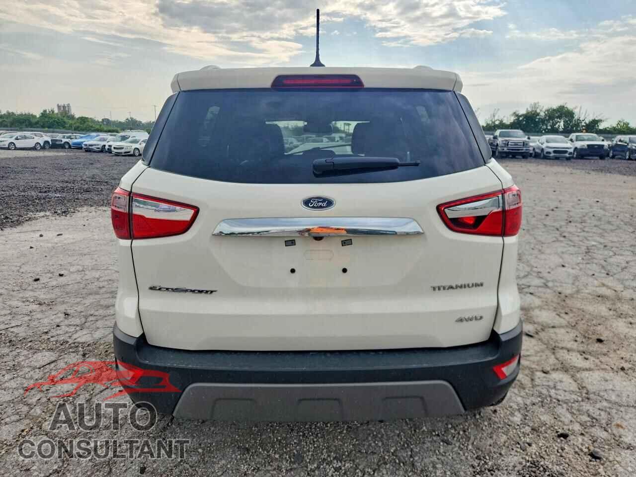 FORD ECOSPORT 2021 - MAJ6S3KL6NC459090