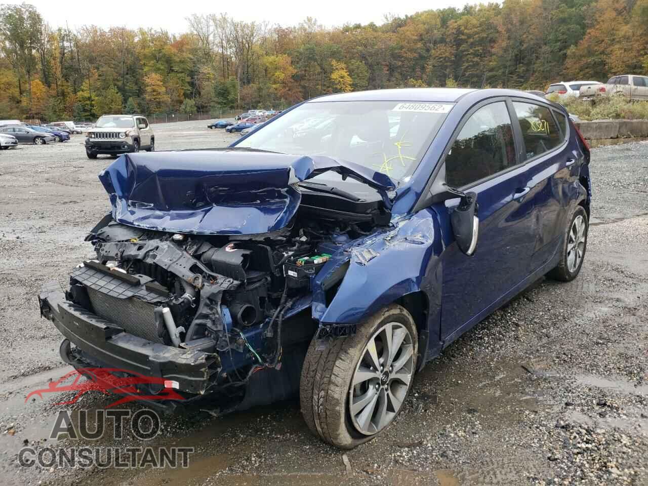 HYUNDAI ACCENT 2016 - KMHCU5AE7GU274464