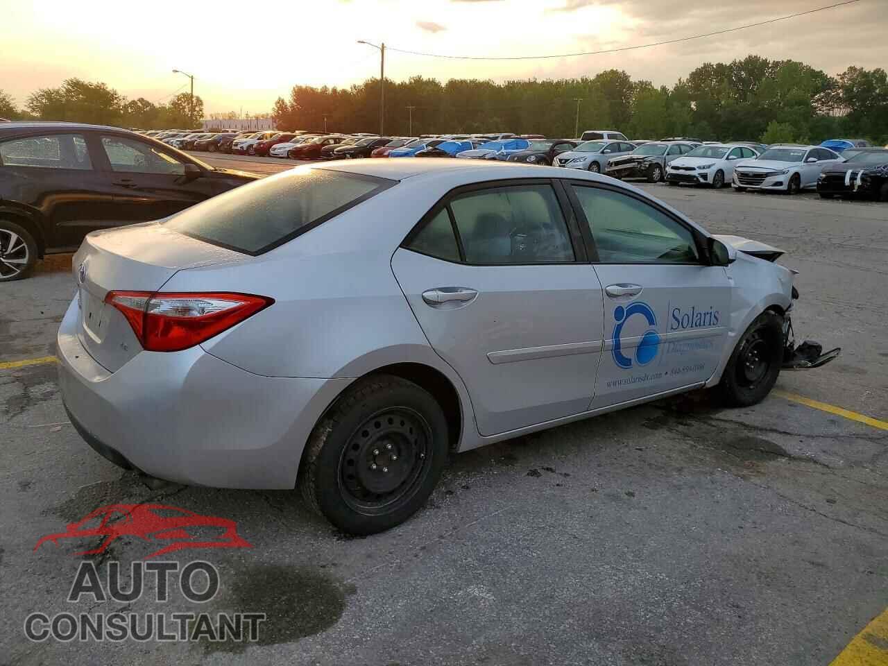 TOYOTA COROLLA 2015 - 5YFBURHE9FP214601