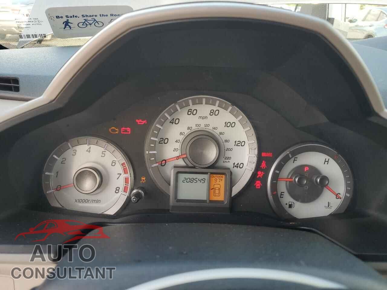 HONDA PILOT 2012 - 5FNYF4H5XCB086884