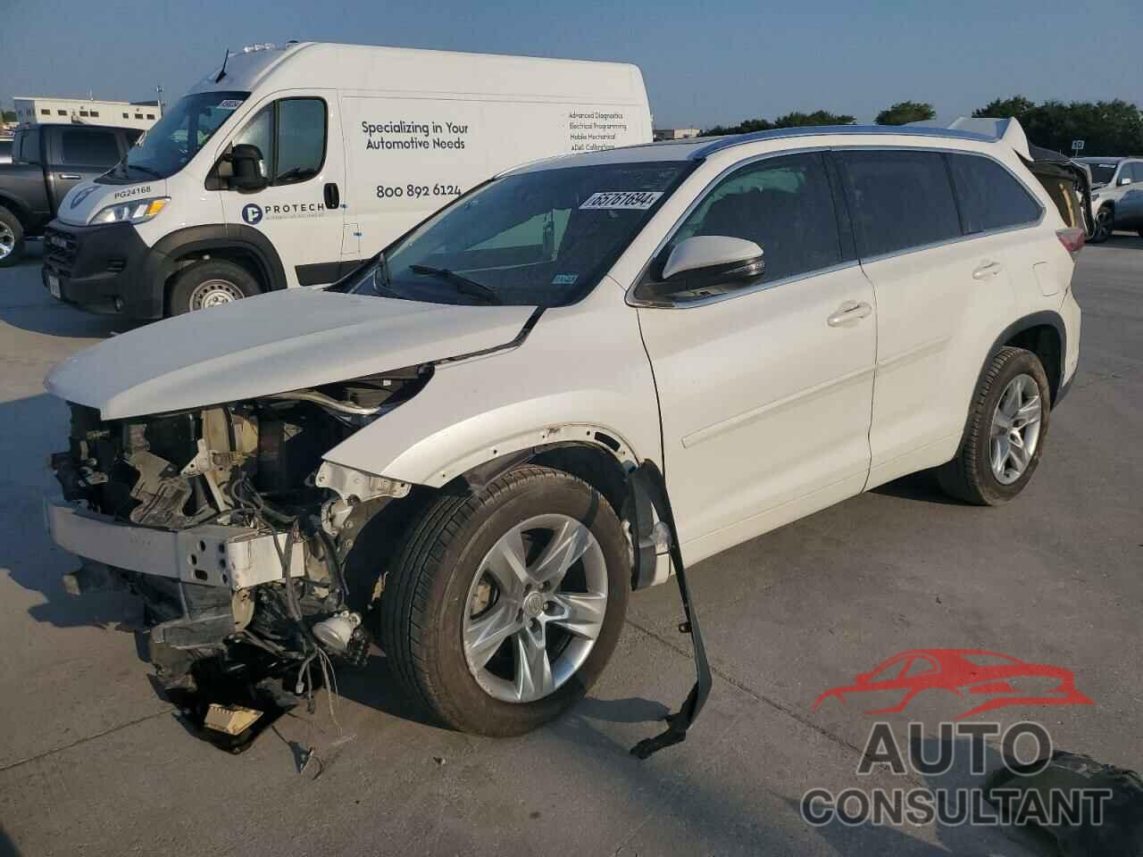 TOYOTA HIGHLANDER 2015 - 5TDYKRFH0FS099214