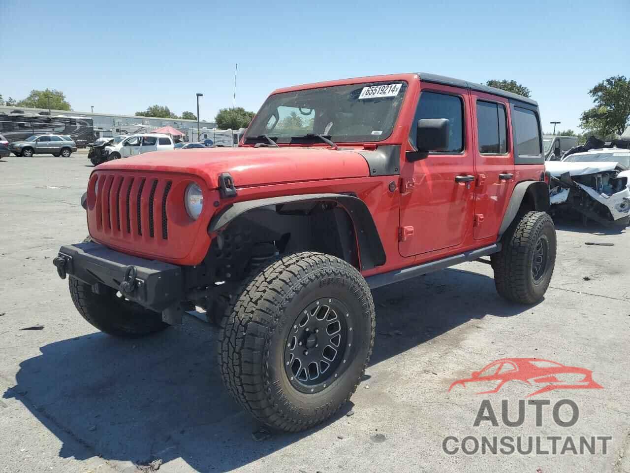 JEEP WRANGLER 2018 - 1C4HJXDG0JW144453