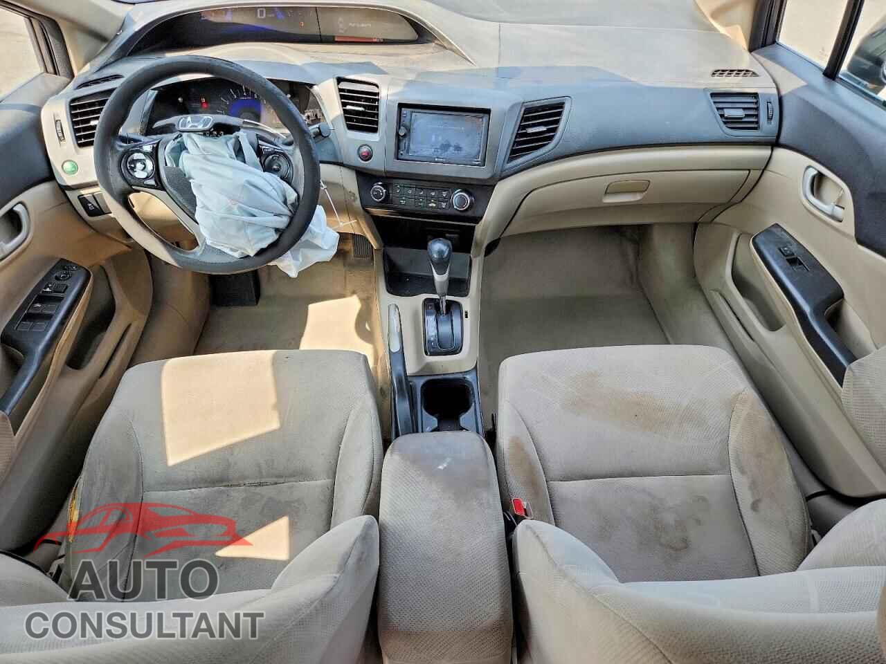 HONDA CIVIC 2012 - 2HGFB2F54CH529083