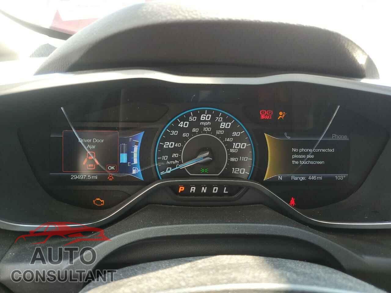 FORD CMAX 2016 - 1FADP5CU9GL116093