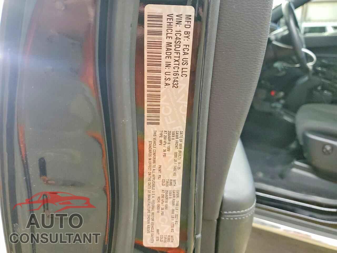 DODGE DURANGO 2026 - 1C4SDJFTXTC161432