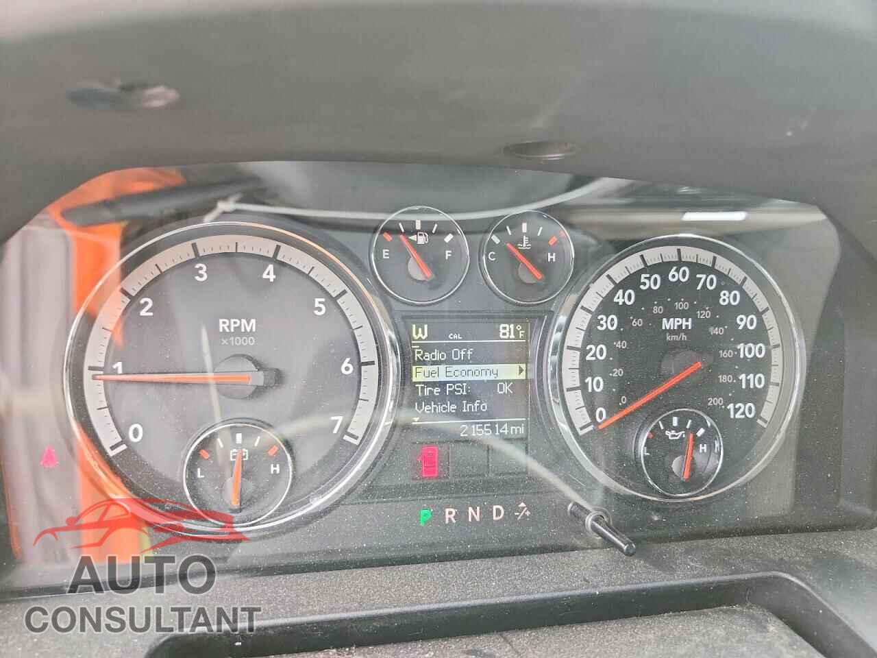 DODGE RAM 1500 2011 - 1D7RV1CT8BS658943
