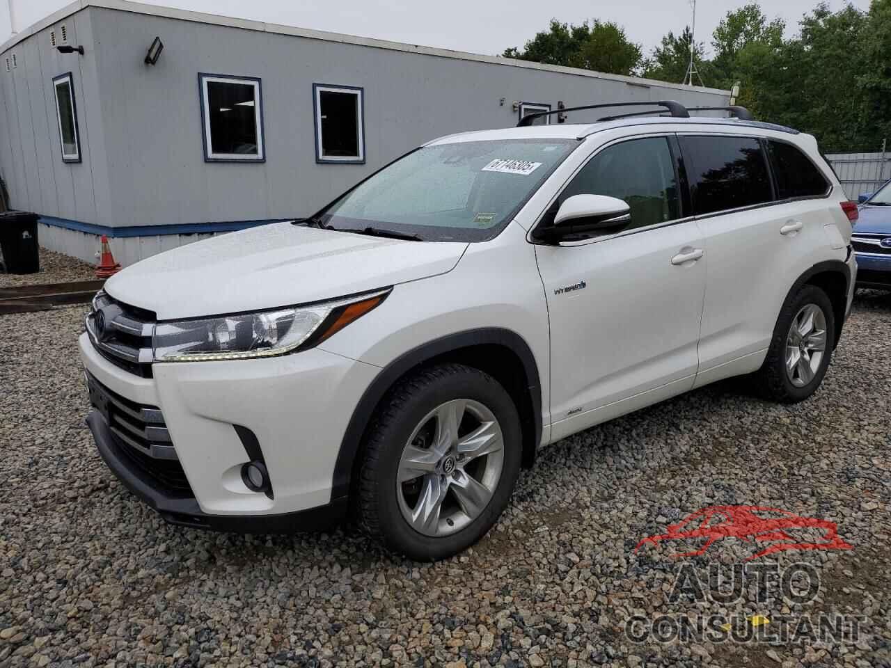 TOYOTA HIGHLANDER 2017 - 5TDDGRFH2HS022573