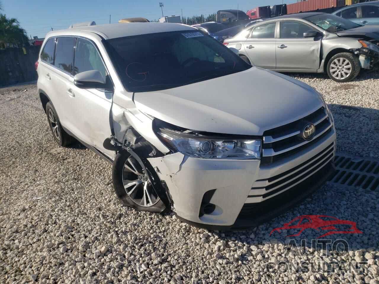 TOYOTA HIGHLANDER 2019 - 5TDZARFH2KS051067
