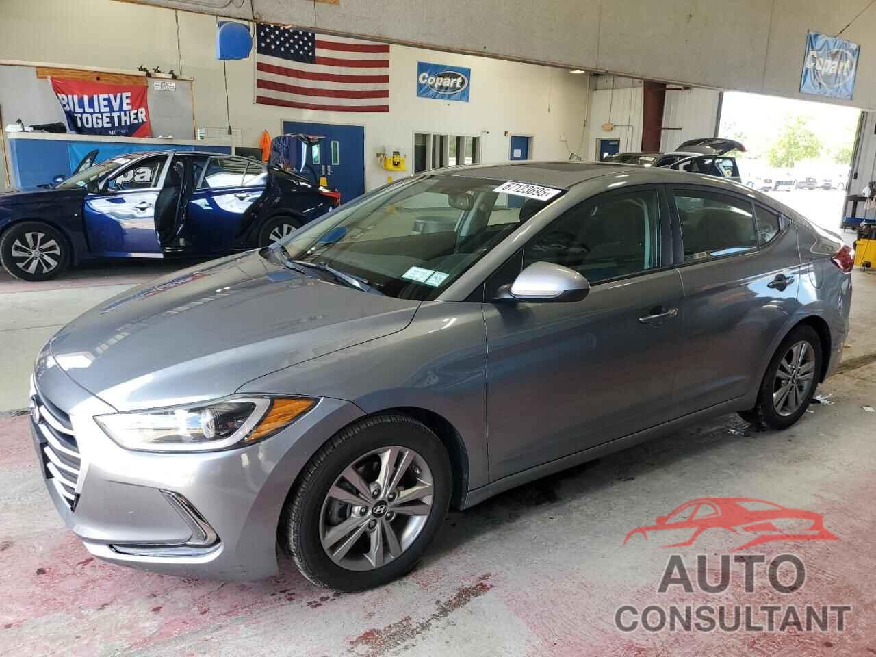 HYUNDAI ELANTRA 2018 - KMHD84LFXJU576556