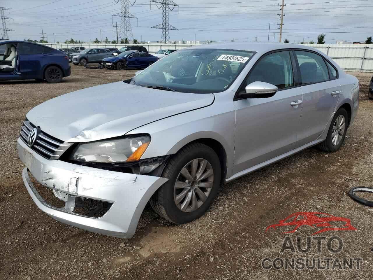 VOLKSWAGEN PASSAT 2012 - 1VWAP7A3XCC083440