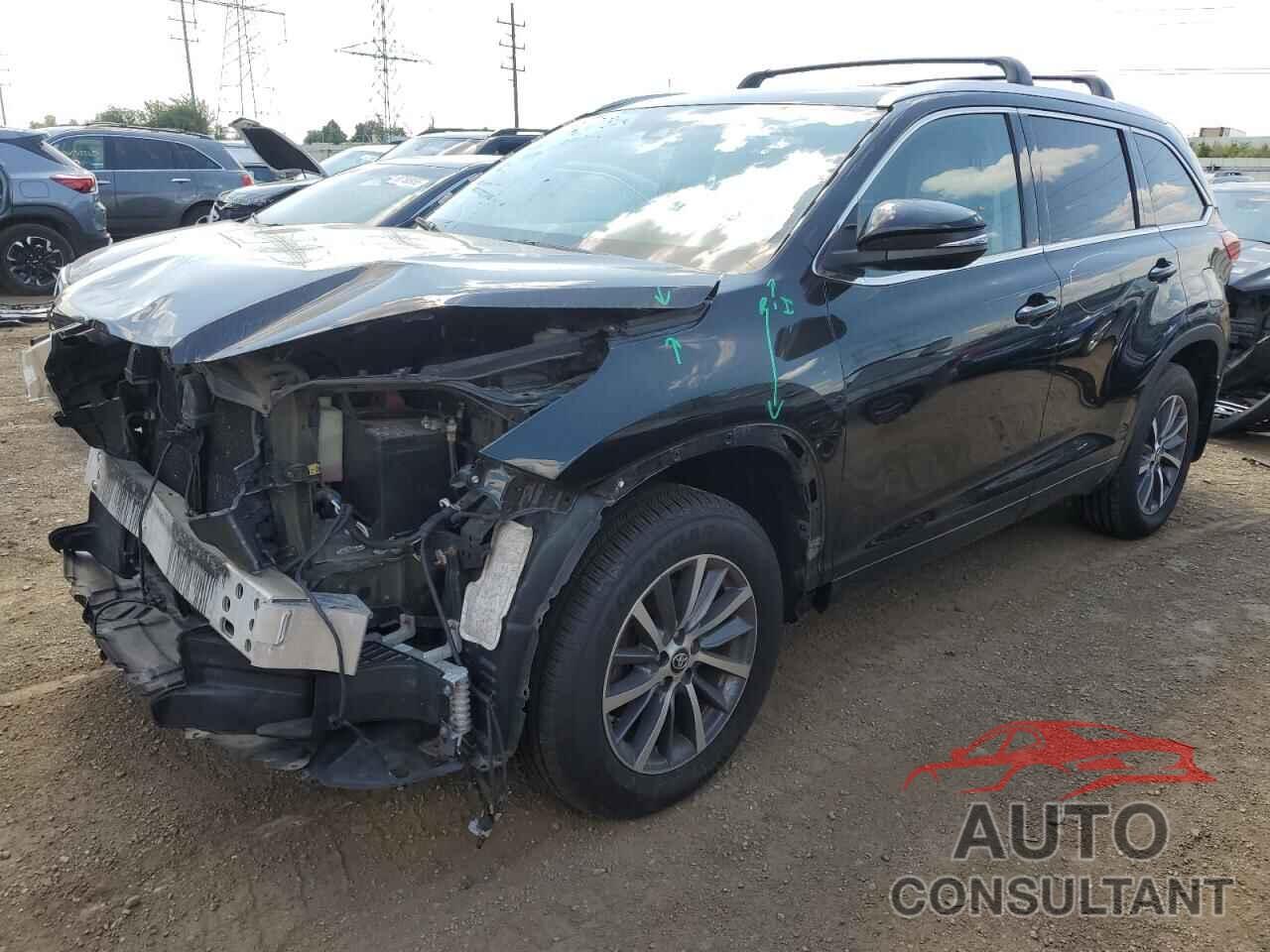 TOYOTA HIGHLANDER 2017 - 5TDJZRFH6HS420950