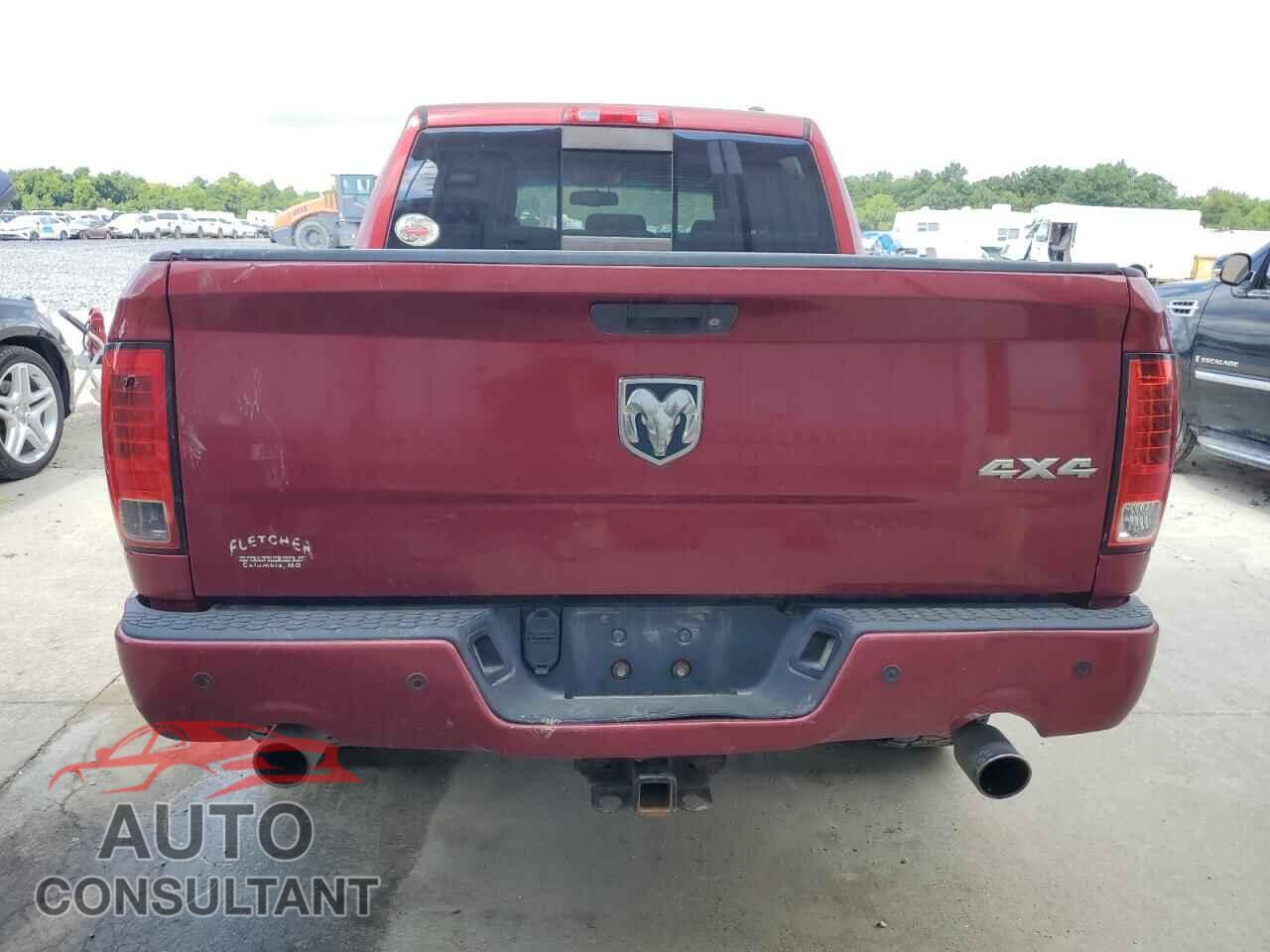 DODGE RAM 1500 2012 - 1C6RD7MT9CS152772