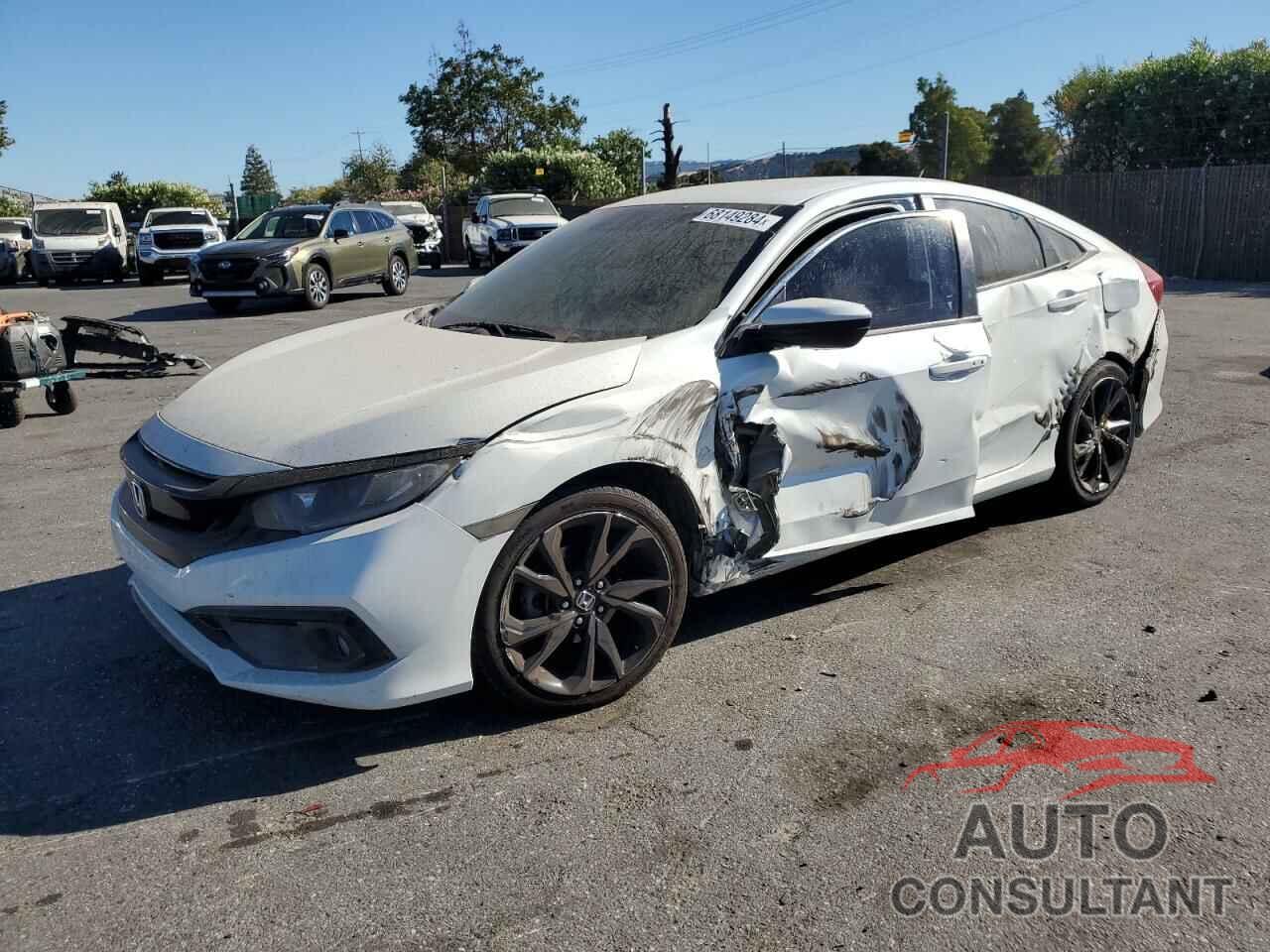 HONDA CIVIC 2019 - 19XFC2F82KE210586