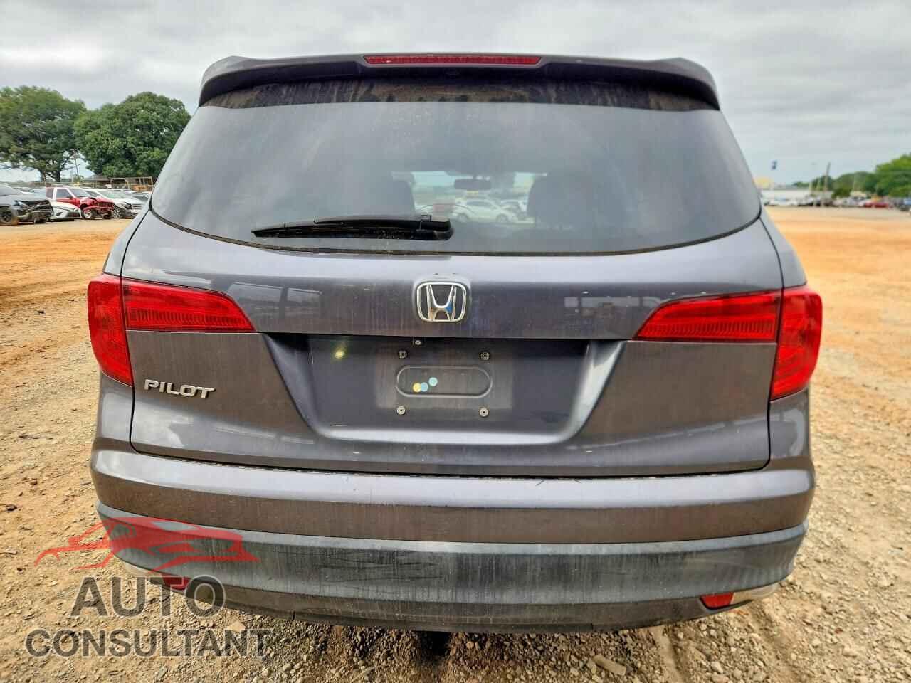 HONDA PILOT 2017 - 5FNYF5H80HB013675