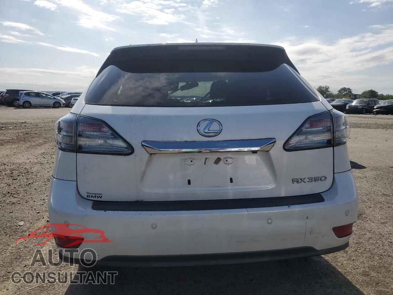 LEXUS RX350 2012 - 2T2BK1BA6CC139084