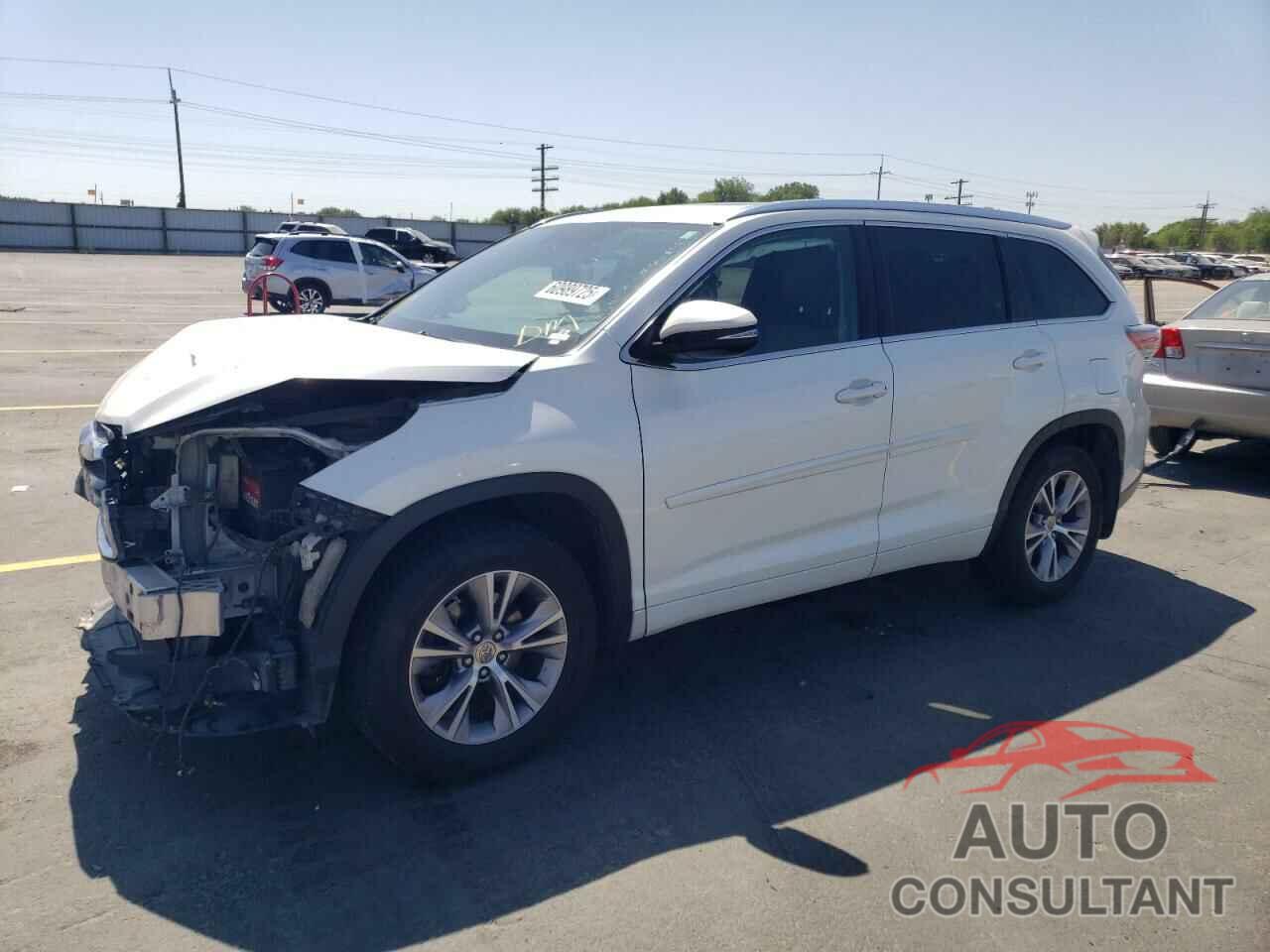 TOYOTA HIGHLANDER 2015 - 5TDJKRFHXFS221210