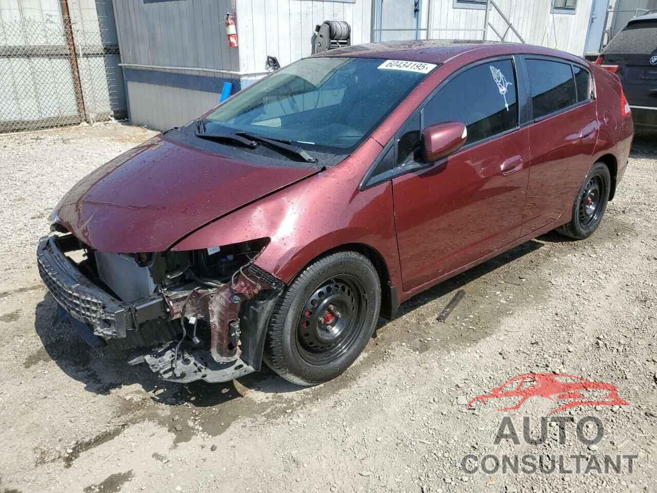 HONDA INSIGHT 2011 - JHMZE2H75BS011216