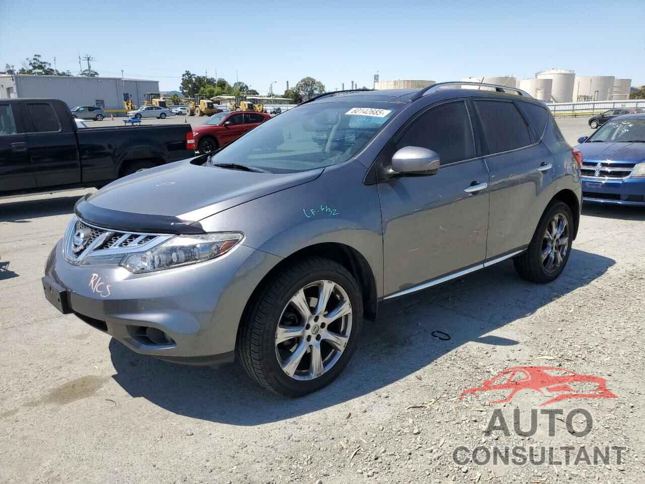 NISSAN MURANO 2013 - JN8AZ1MWXDW312221