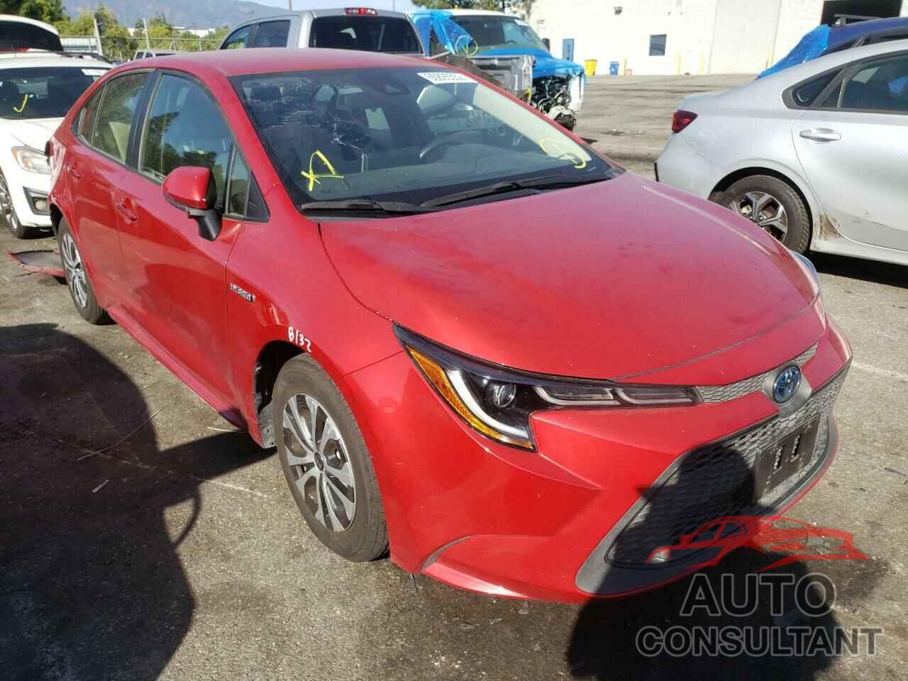 TOYOTA COROLLA 2021 - JTDEAMDE3MJ017262