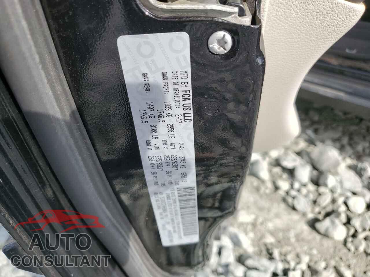 DODGE CARAVAN 2017 - 2C4RDGCG7HR698864