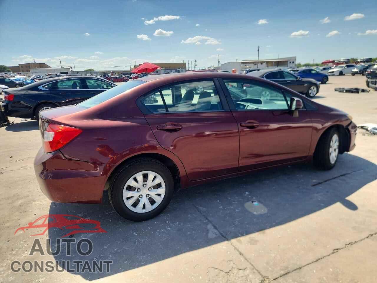HONDA CIVIC 2012 - 19XFB2F57CE089404