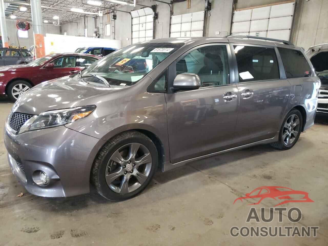 TOYOTA SIENNA 2016 - 5TDXK3DC8GS710771