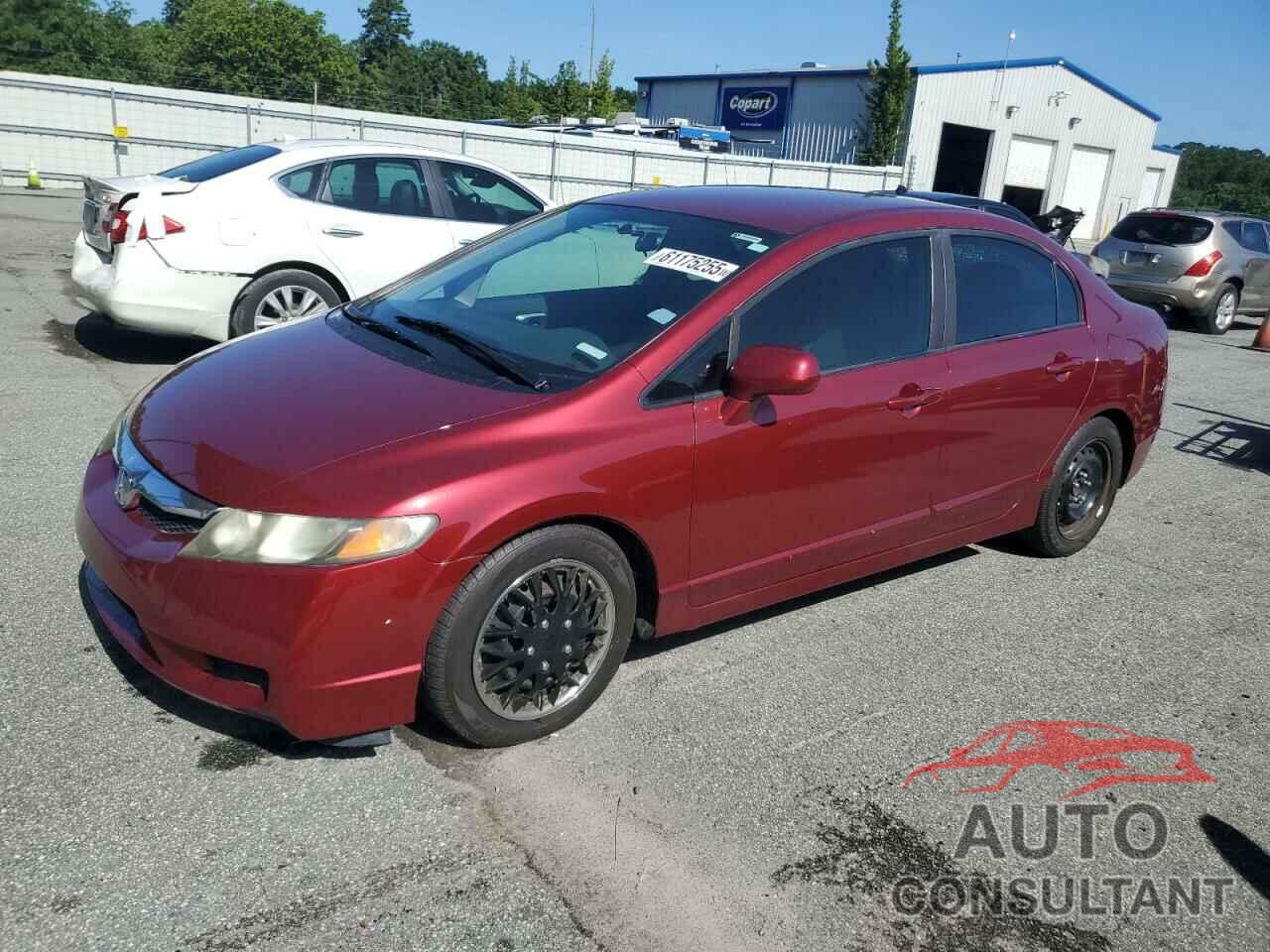 HONDA CIVIC 2009 - 19XFA16569E030222