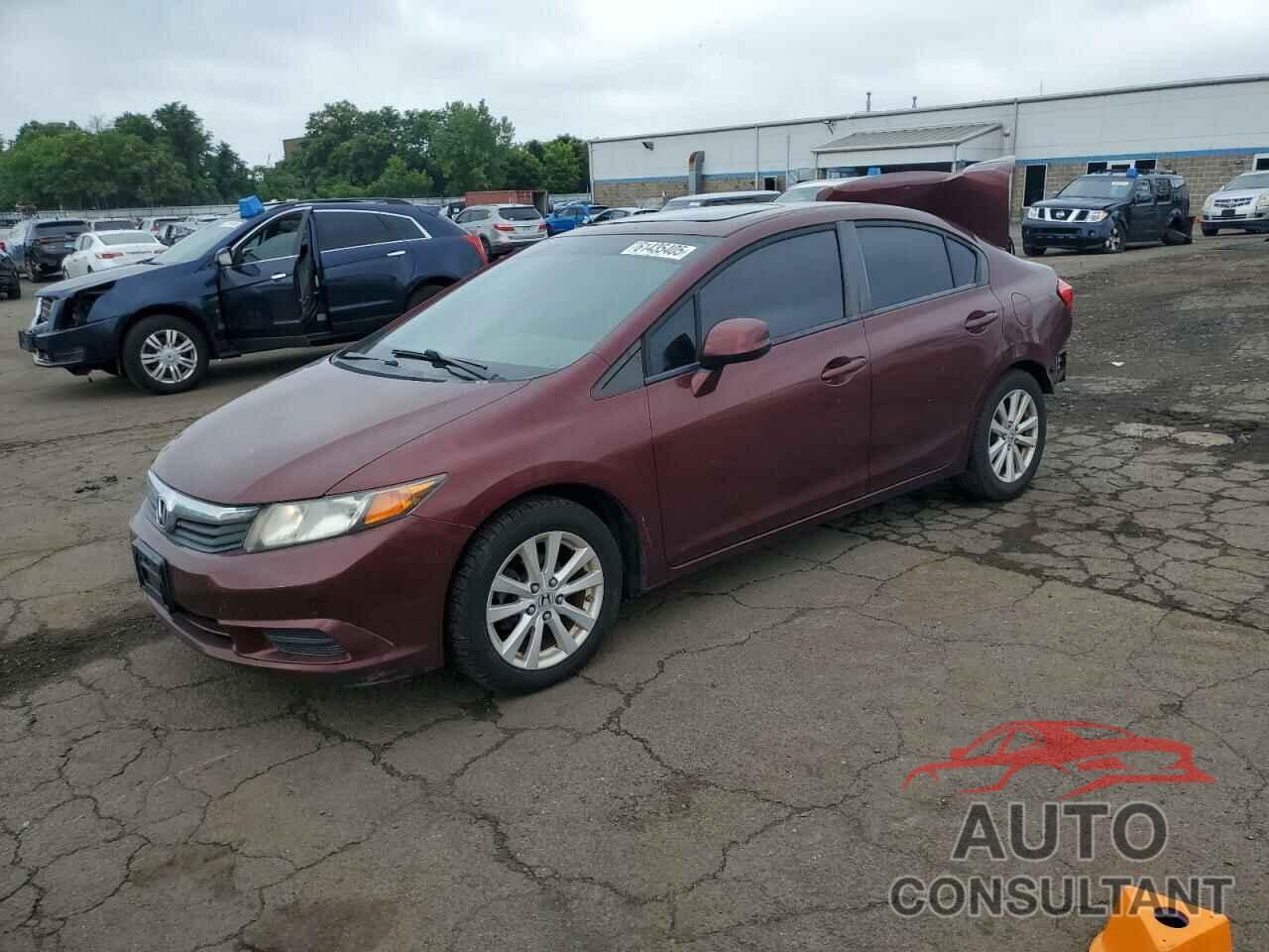 HONDA CIVIC 2012 - 2HGFB2F9XCH592725