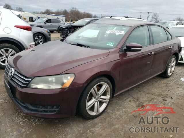 VOLKSWAGEN PASSAT 2013 - 1VWAP7A3XDC124098