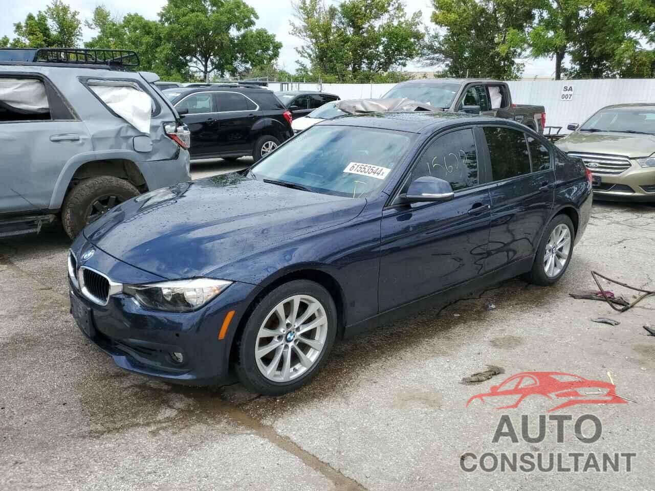 BMW 3 SERIES 2017 - WBA8E5G36HNU44139