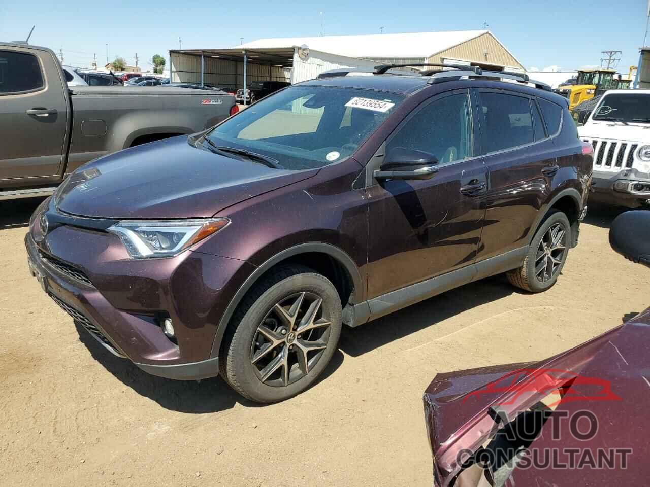 TOYOTA RAV4 2017 - 2T3JFREV4HW580839