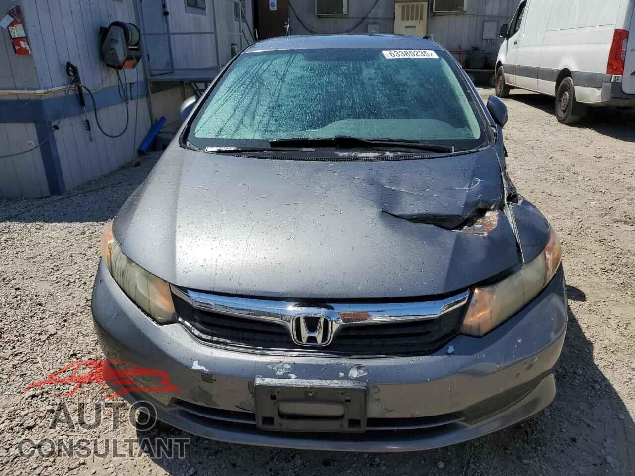 HONDA CIVIC 2012 - 19XFB2F55CE332580