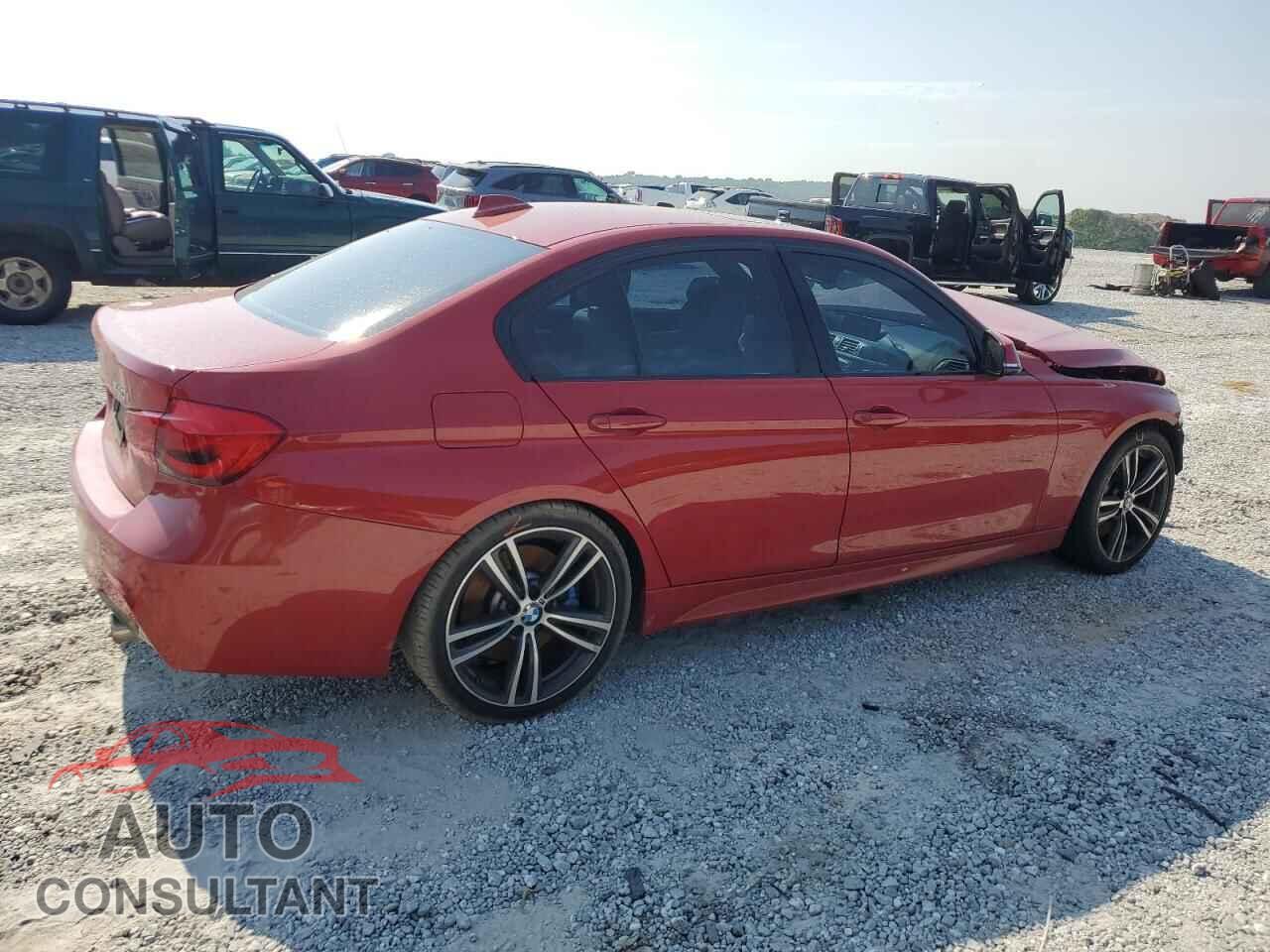BMW 3 SERIES 2017 - WBA8B3G36HNU36281