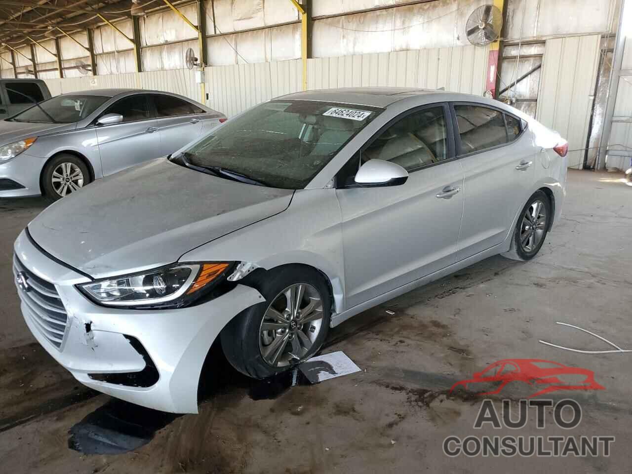 HYUNDAI ELANTRA 2018 - KMHD84LF1JU613705