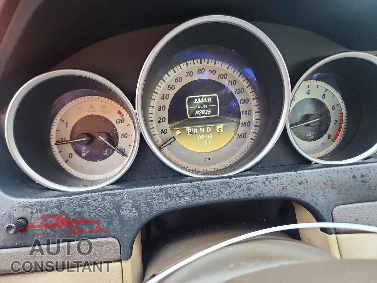 MERCEDES-BENZ C-CLASS 2012 - WDDGF8BBXCF916363