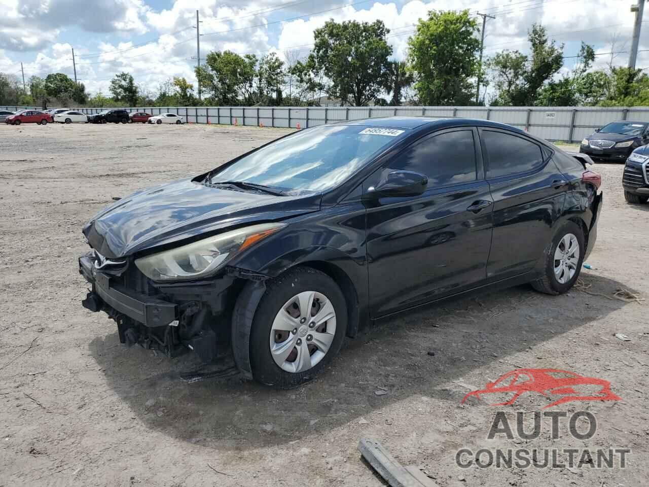 HYUNDAI ELANTRA 2016 - KMHDH4AE6GU636979