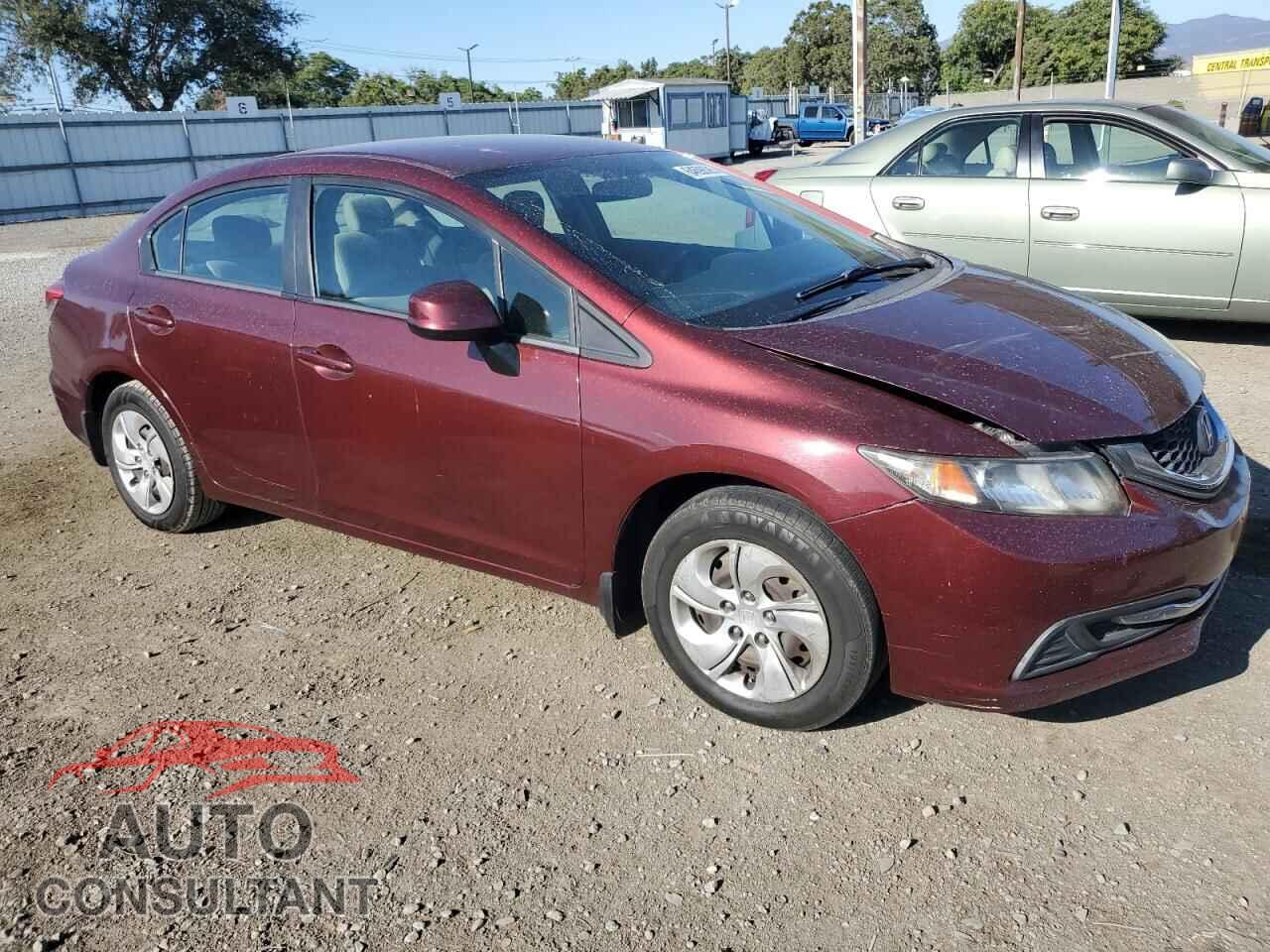 HONDA CIVIC 2013 - 2HGFB2F57DH543741