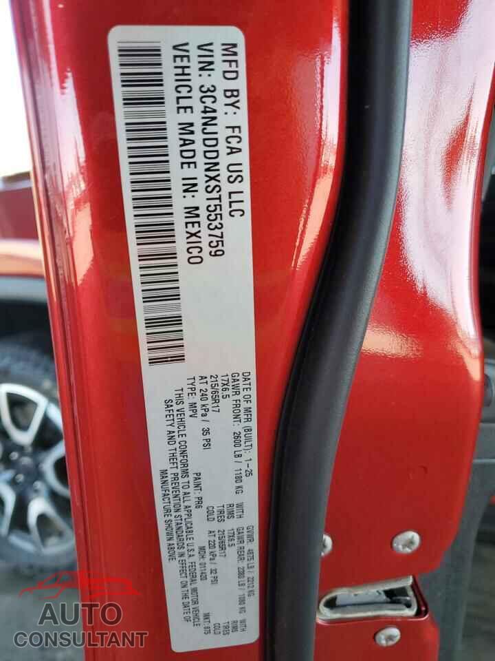 JEEP COMPASS 2025 - 3C4NJDDNXST553759