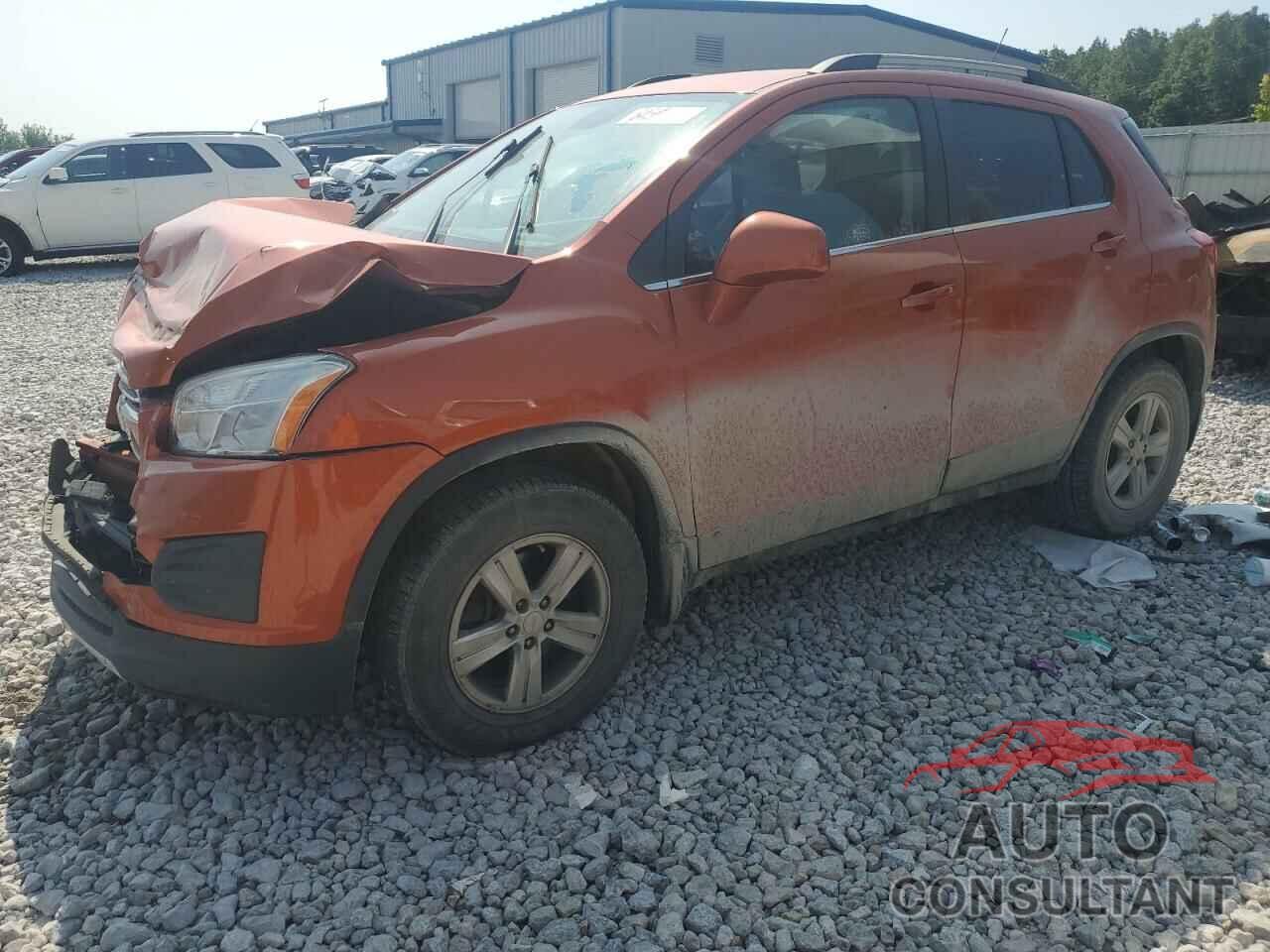 CHEVROLET TRAX 2016 - KL7CJPSB2GB623097