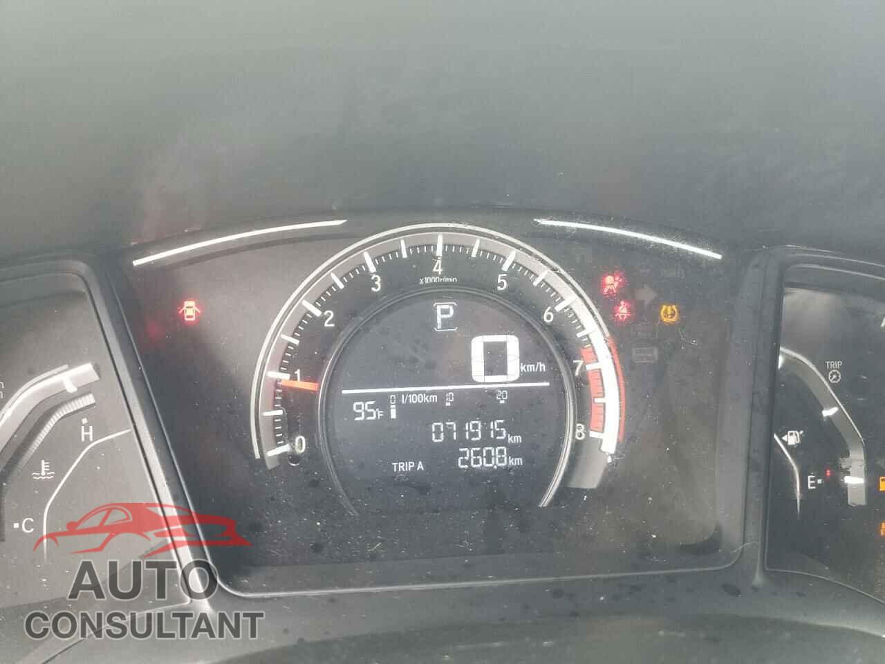 HONDA CIVIC 2017 - 19XFC2F57HE012097