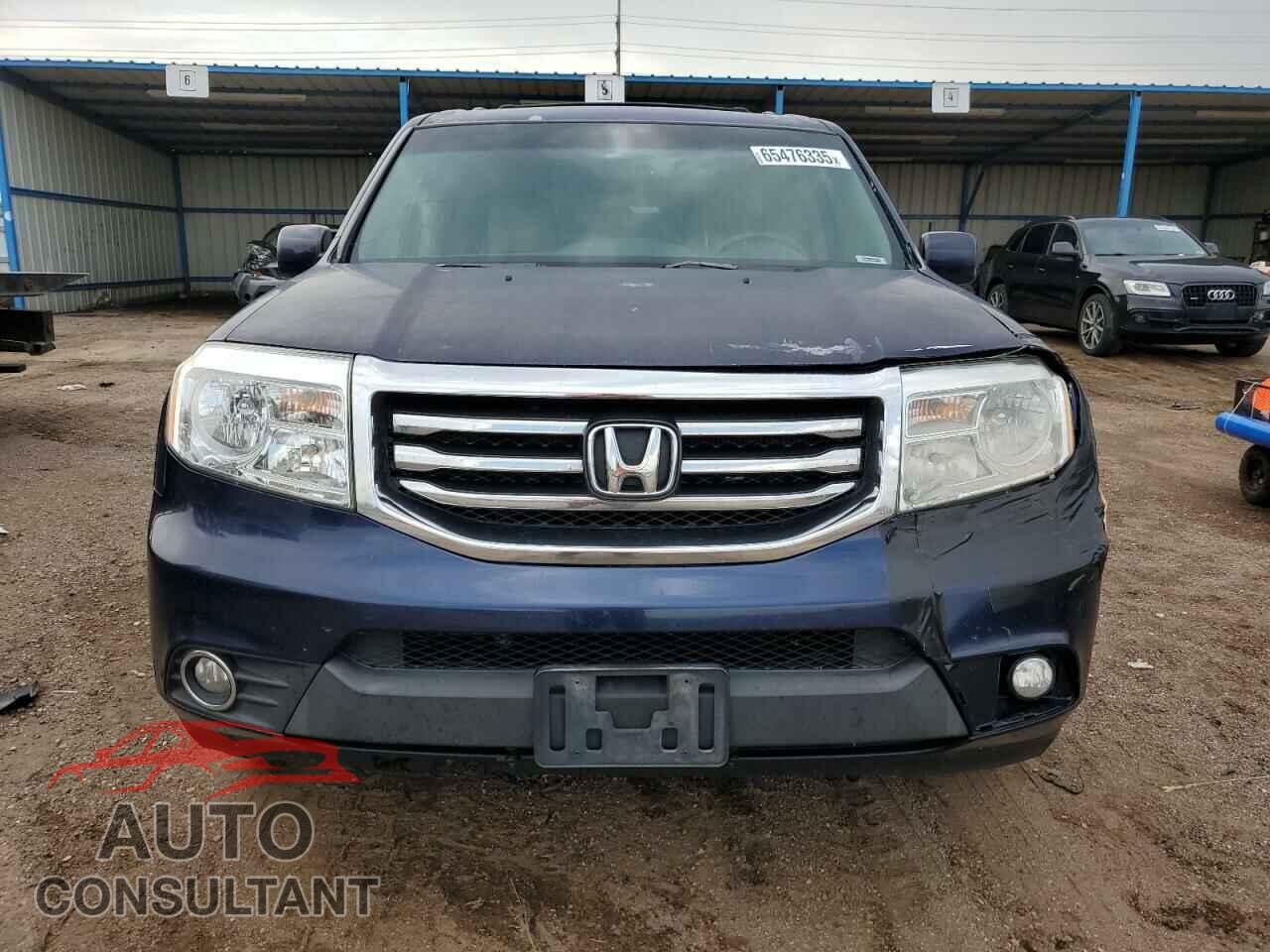 HONDA PILOT 2013 - 5FNYF4H65DB070375