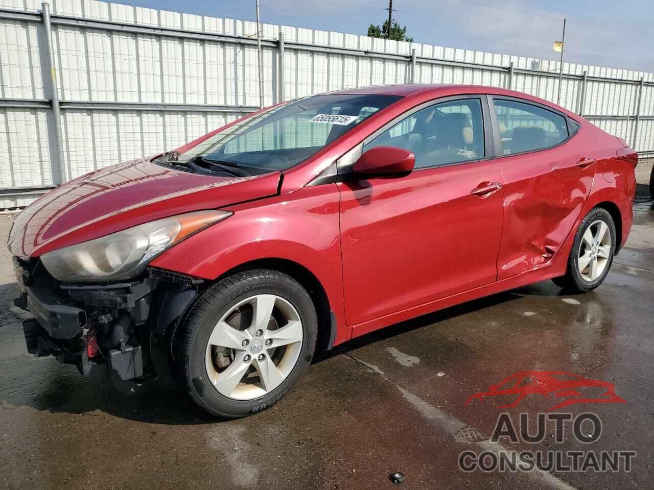 HYUNDAI ELANTRA 2013 - KMHDH4AEXDU972680