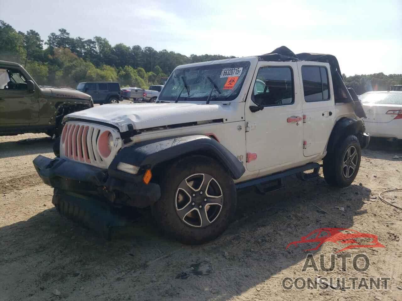 JEEP WRANGLER 2020 - 1C4HJXDG4LW335120