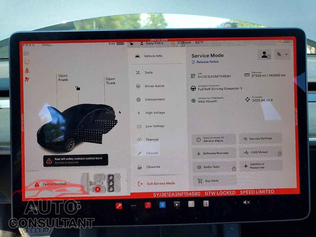TESLA MODEL 3 2022 - 5YJ3E1EA2NF154580